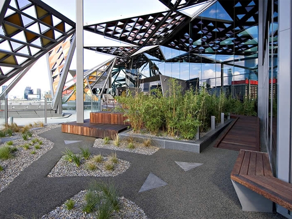 NAB roof garden. Image: Australian Native Landscape Constructions green-roof-garden