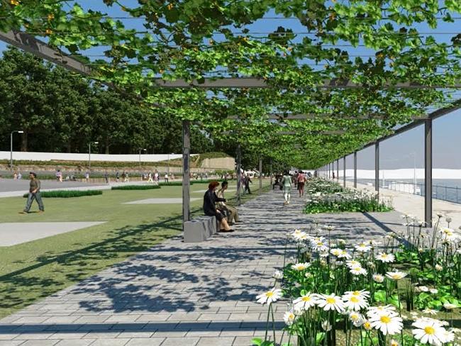 The redevelopment will include extensive seating and viewing areas